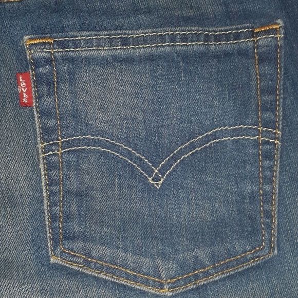 Mens Levi's 510 Skinny Jeans 30" x 30" Distressed - Picture 7 of 12
